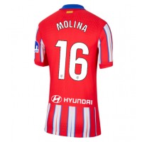 Camisa de time de futebol Atletico Madrid Nahuel Molina #16 Replicas 1º Equipamento Feminina 2024-25 Manga Curta